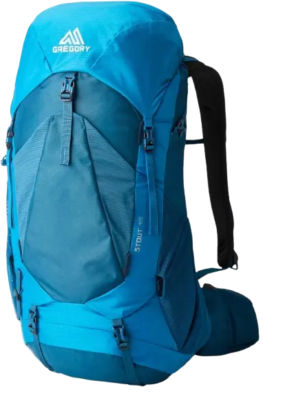Gregory Stout 45 liter backpacking pack for overnight trips
