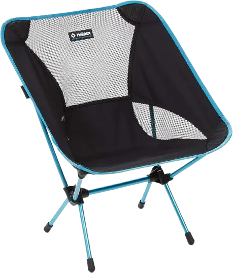 Helinox Chair One compact lightweight camp chair packed for backpacking