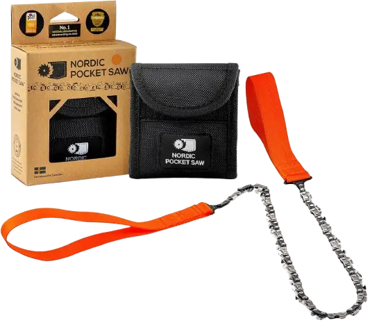 Nordic Pocket Saw pocket chainsaw with handles